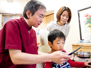 まずは歯医者さんに慣れることから始めましょう